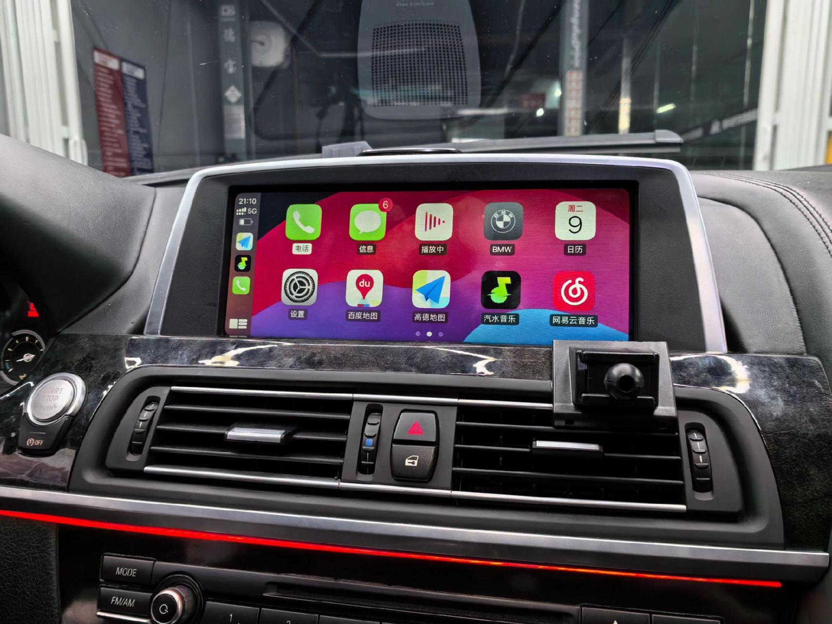 宝马6系到店升级evo大主机.老款换新款,激活原厂全屏无线carplay